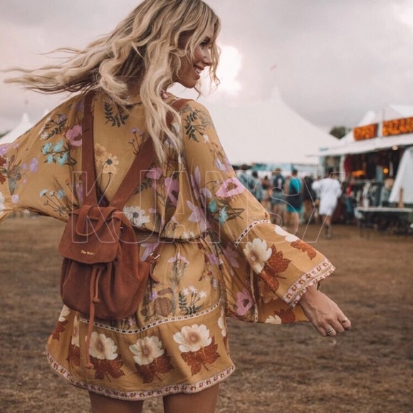 Bohemian Duster Kimono Top - Picture 5 of 8